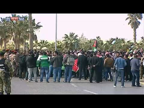 تظاهرات عارمة في الأردن تنديدًا بمقتل الكساسبة