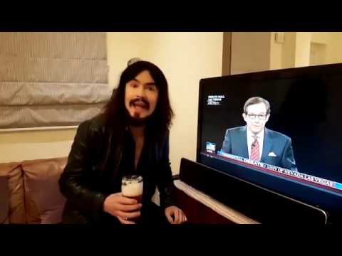 لحظة اشتعال سامسونج جالاكسي 7 أثناء مناظرة الرئاسة الامريكية