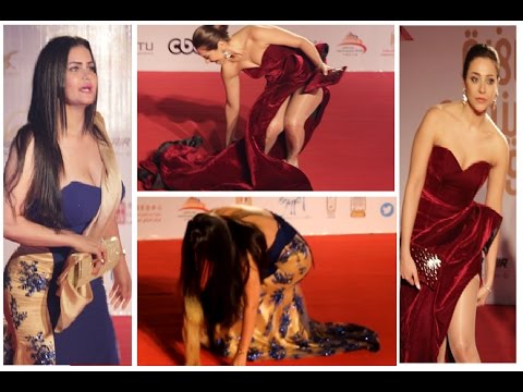 ليلة سقوط مريم حسن وسما المصري على السجادة الحمراء