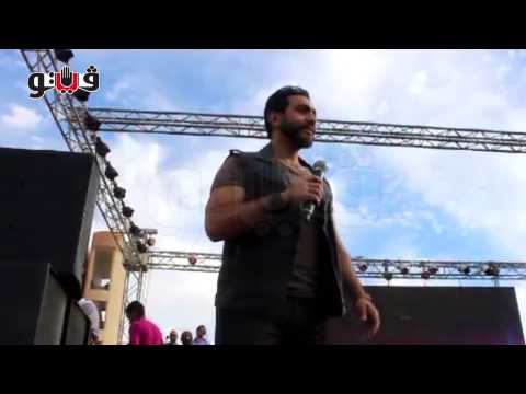 تامر حسني يحيي حفلا فنيًا حاشدًا في المنيا