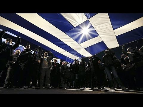 مظاهرات تضامنية مع الحكومة اليونانية
