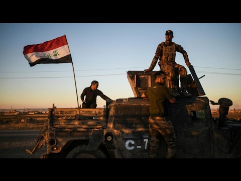 شاهد القوات العراقية تبدأ هجومًا واسعًا على أحياء يحتلها داعش