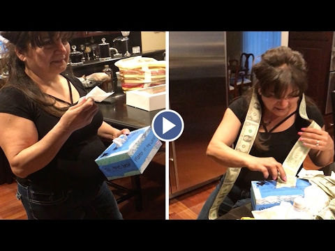 بنك متنقل داخل علبة مناديل