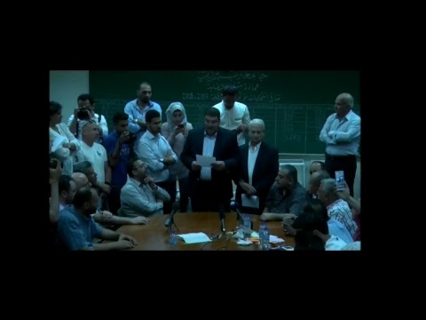 شاهد فوز الكتلة الإسلامية الذراع الطلابي لحركة حماس في انتخابات جامعة بيرزيت