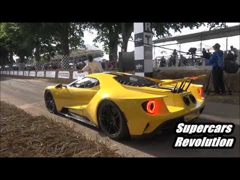 لحظة تجمّع أغنياء العالم بسياراتهم الفاخرة في سباق للسرعة