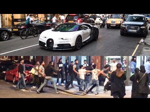 عراك عنيف في شوارع لندن بسبب سيارة سعودية