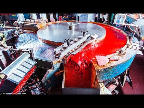 جولة ممتعة داخل مصانع أقلام الرسوم الملوّنة