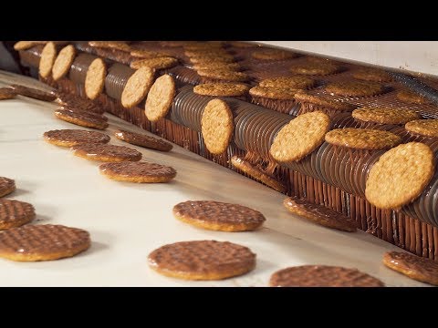 جولة ممتعة داخل مصانع مذهلة للبسكويت