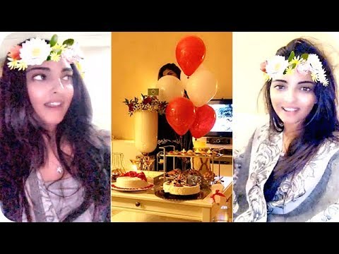 رقية ماغي تفاجئ صديقتها في عيد ميلادها