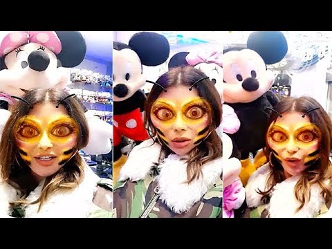 خفة دم هيفاء وهبي في معرض ألعاب الاطفال