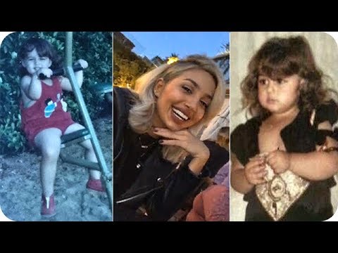 مودل روز في مرحلة الطفولة