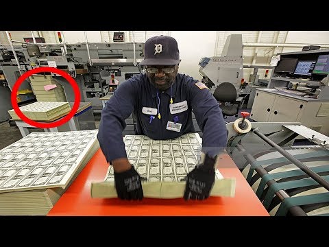 هكذا يتم طباعة 2 مليون دولار في ساعة واحدة