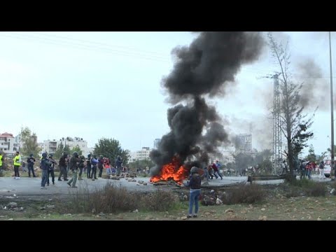 بالفيديو تواصل الاحتجاجات في الأراضي الفلسطينية
