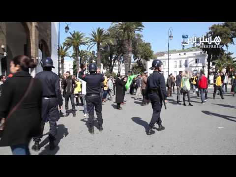 مظاهرات مغربية للمطالبة بتوفير فرص عمل