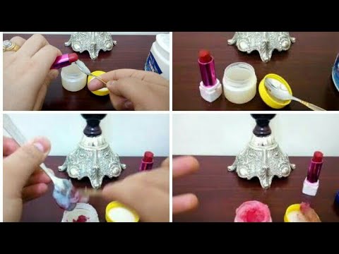 أحمر شفاه وفازلين يصنعان الكثير