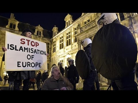 بيغيدا تنظم مظاهرات ضد الإسلام في بلجيكا وألمانيا وبريطانيا