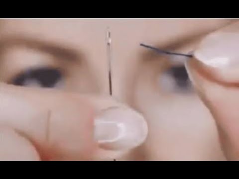 إليك الطريقة المثلى لوضع الخيط في الإبرة