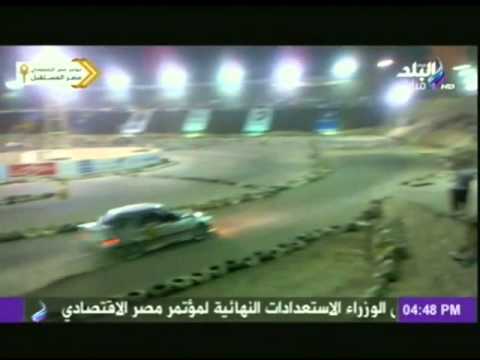 شاهدفتاة مصرية تشارك فى سباقات السرعة
