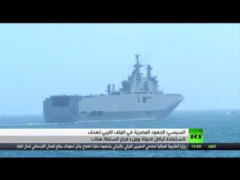 السيسي يؤكد أن جهود مصر في الملف الليبي تهدف لاستعادة مؤسسات الدولة