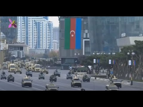 أردوغان يشارك في عرض عسكري ضخم في باكو عاصمة أذربيجان
