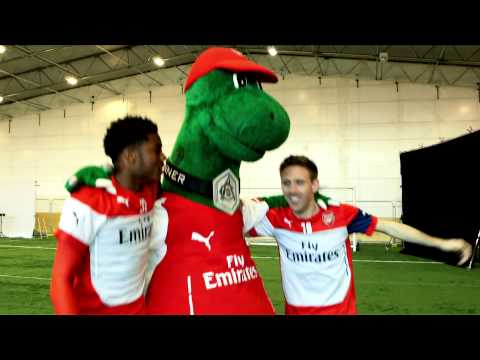 سانشيز يخسر تحدي شم النسيم في تدريبات آرسنال