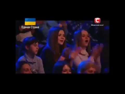 شاب مصري يهز مسرح برنامج أوكراني للمواهب