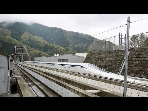 القطار الياباني ماغليف يحطم الرقم القياسي
