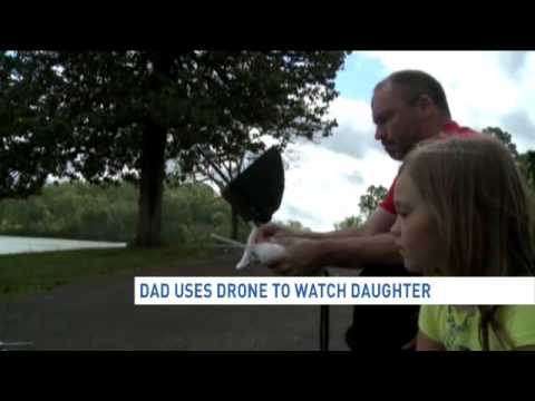 بالفيديو أميركي يخترع طائرة لمراقبة ابنته