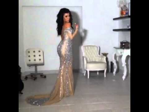 الإعلامية اللبنانية سازديل شبيهة كيم كارداشيان