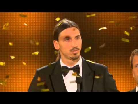 ابراهيموفيتش يفوز بجائزة أفضل لاعب