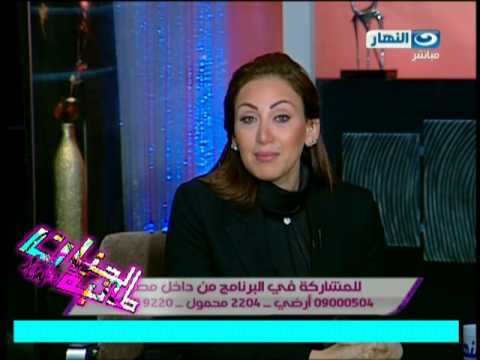 مصري يحرج ريهام سعيد على الهواء