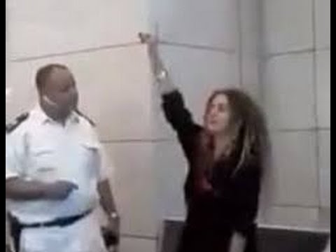 بطلة موقعة المطار ياسمين النرش في السجن