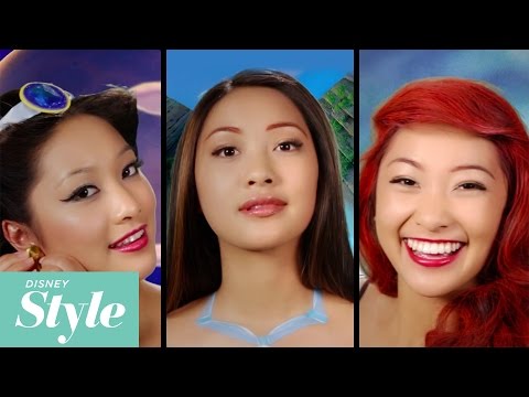 فتاة تتحول إلى سبع من أميرات ديزني