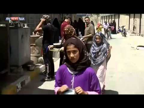 شاهد مطعم خيري لتوزيع وجبات الإفطار في بغداد
