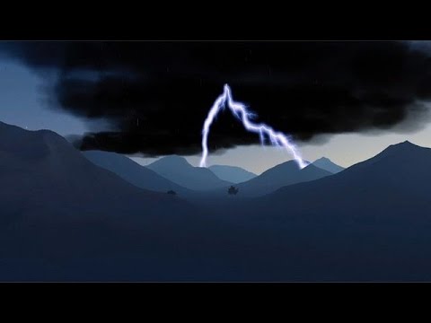 بالفيديو أسباب حدوث البرق في السماء
