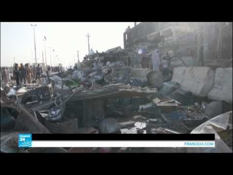 بالفيديو بغداد تشهد من جديد تفجيرات على نحو دوري
