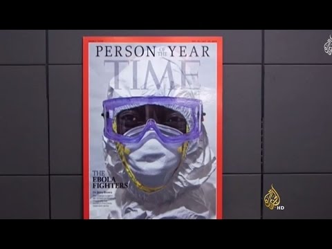 تايم تتوِّج مكافحي إيبولا بلقب شخصية العام 2014