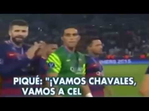 جيرارد بيكيه أمام الكاميرات اللعنة على مدريد