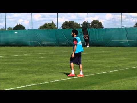 التمرين الأول لعمر جابر مع بوردو الفرنسي