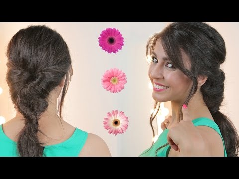 تسريحة ذيل الحصان مع جويل