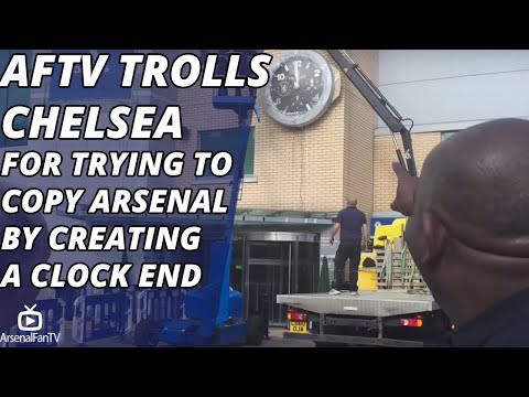 ساعة ستامفورد بريدج تثير سخرية جماهير أرسنال