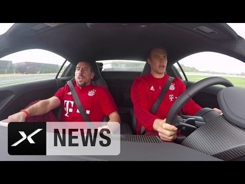 سباق لنجوم البايرن بسيارات أودي