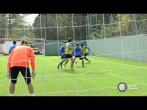 تدريبات إنتر ميلان استعدادًا للقاء سامبدوريا في الدوري الإيطالي