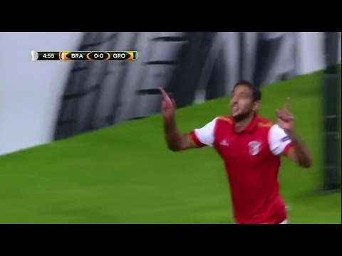 سبورتنج براجا يهزم جرونيجين الهولندى بهدف المصري “كوكا”