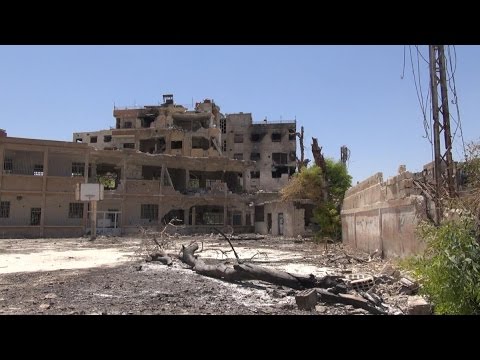 المعلمون في حلب يصرون على تعليم التلاميذ