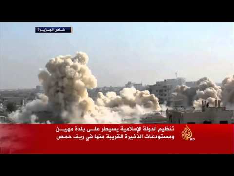سيطرة تنظيم داعش على تلال شرقي حمص