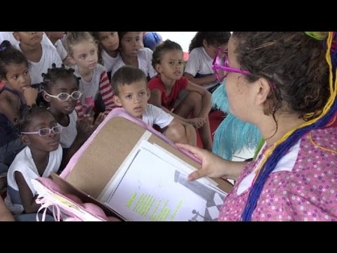 مشروع تطوعي في مدن الصفيح في البرازيل