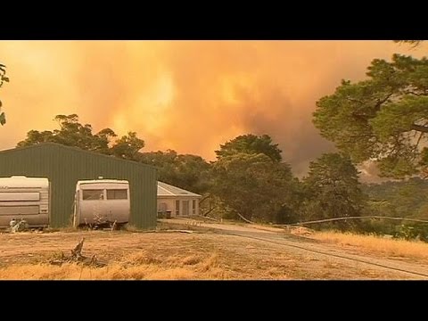 اتساع نطاق الحرائق في أستراليا