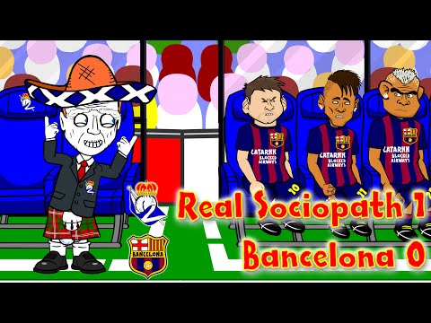 مقطع فيديو يسخر من هزيمة برشلونة أمام سوسيداد